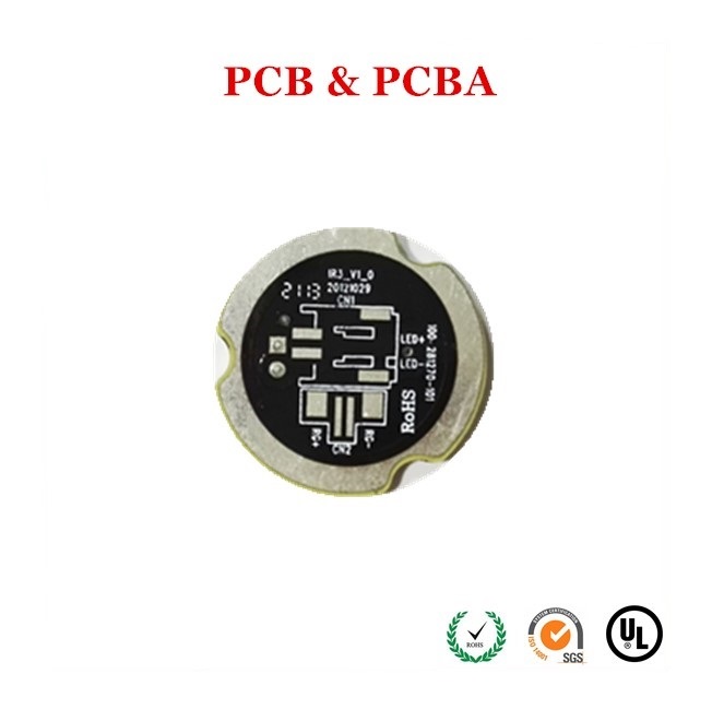 Black soldermask Single side PCB