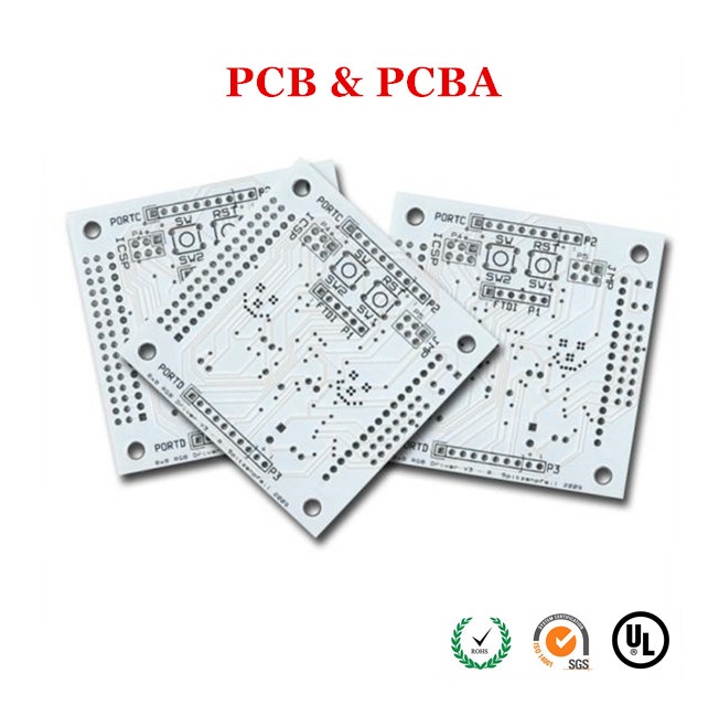 Prototype PCB White soldemask