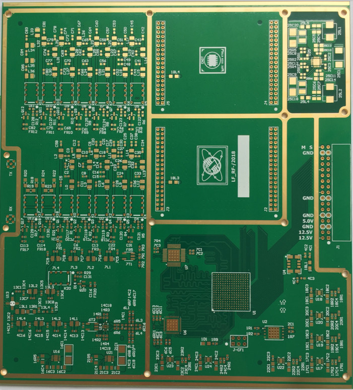 12-layer PCB with buried/blind board hole